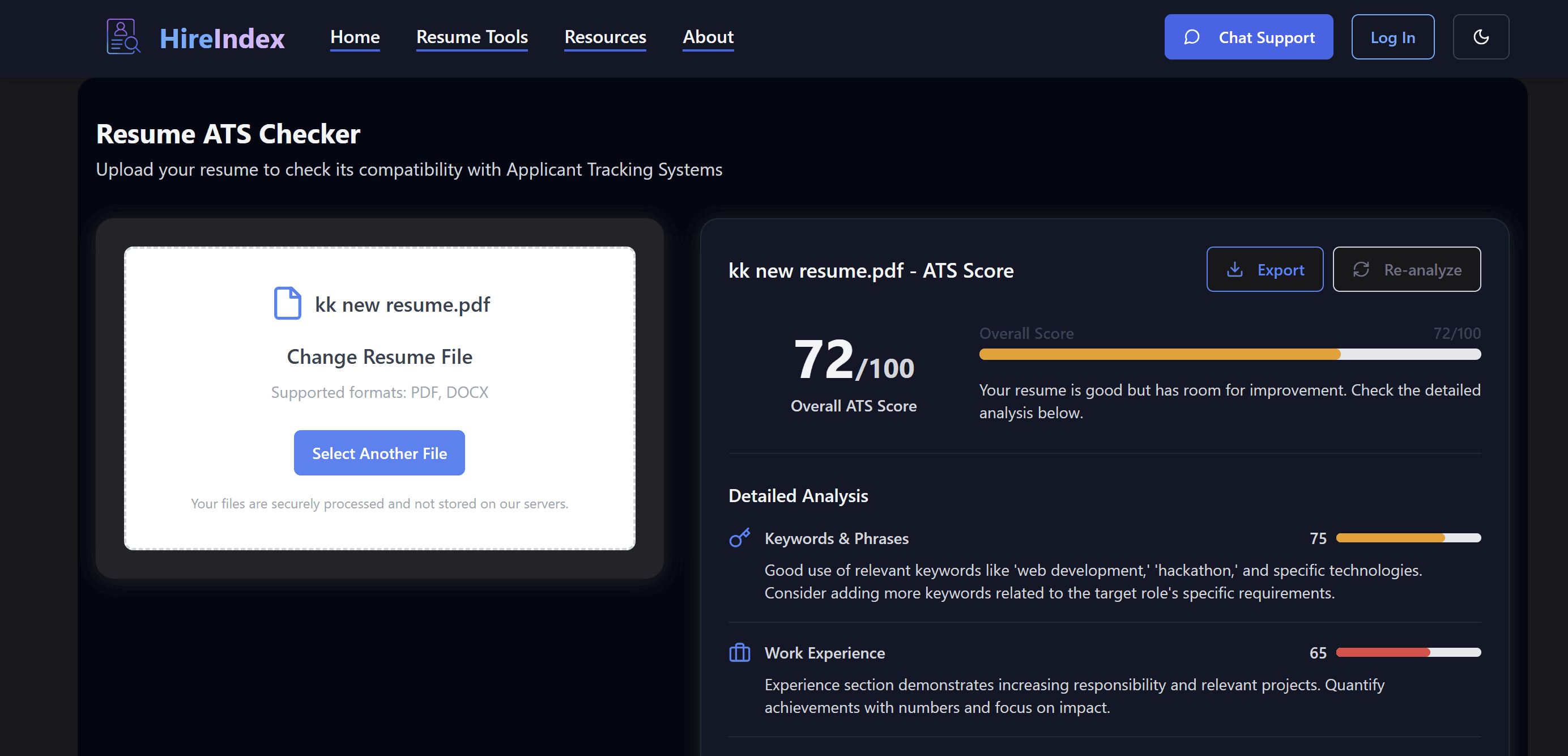 HireIndex - AI Enhanced Recruitment Platform